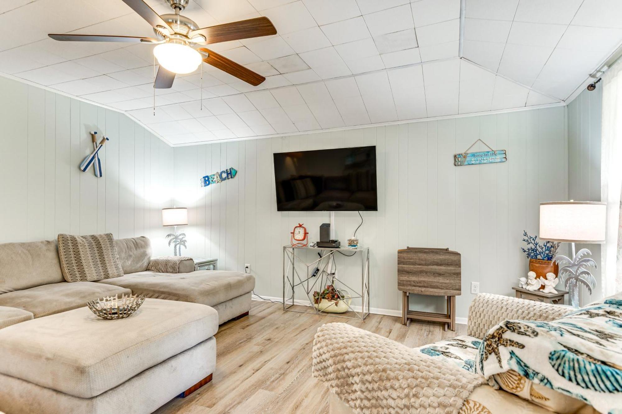 Fort Walton Coastal Retreat With Yard Walk To Beach Fort Walton Beach Exterior foto