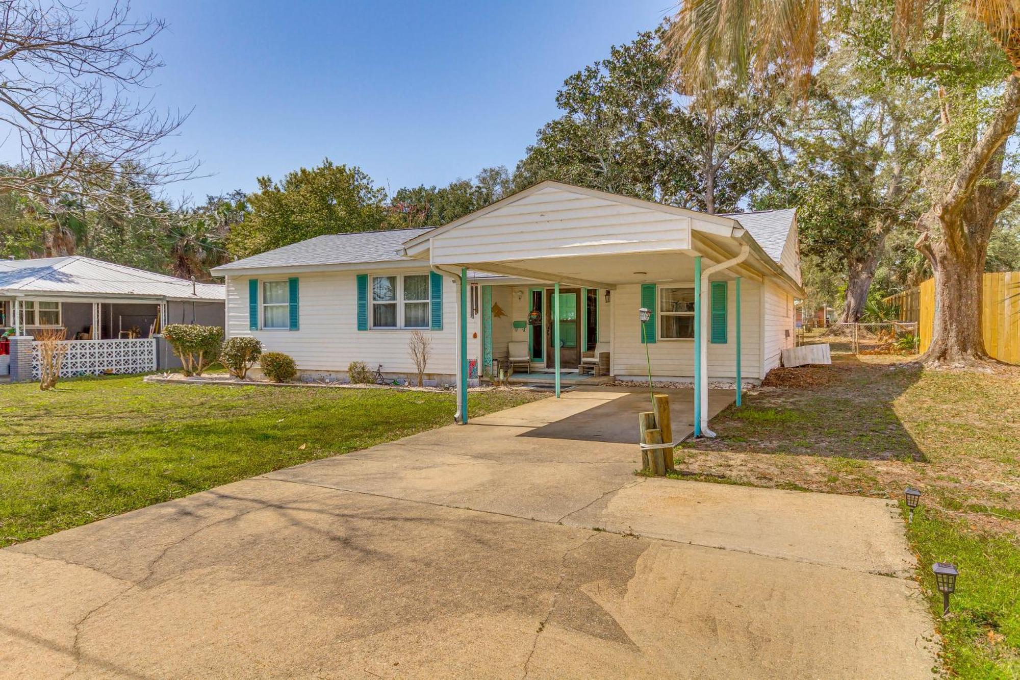 Fort Walton Coastal Retreat With Yard Walk To Beach Fort Walton Beach Exterior foto